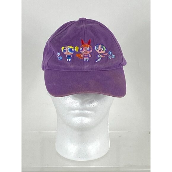 VTG 2001 Cartoon Network The Powerpuff Girls Embroidered Strapback Cap F225 - Picture 1 of 8